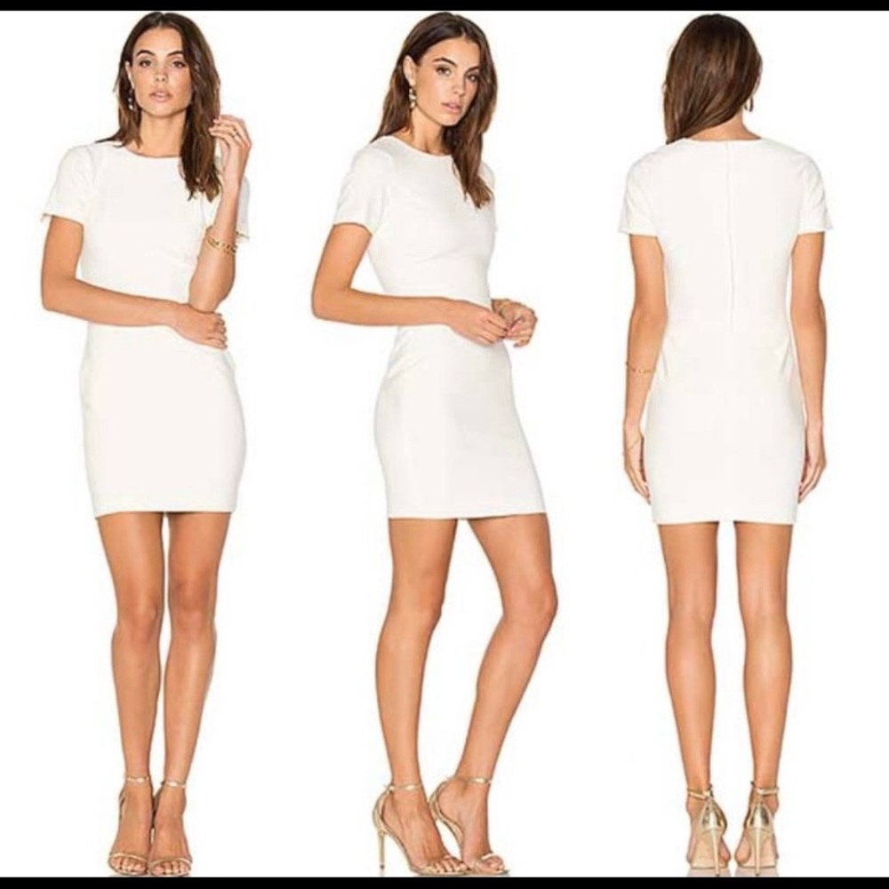 LIKELY Manhattan Dress In White
